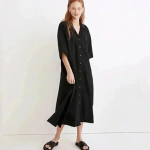 Madewell Black Maxi Dress